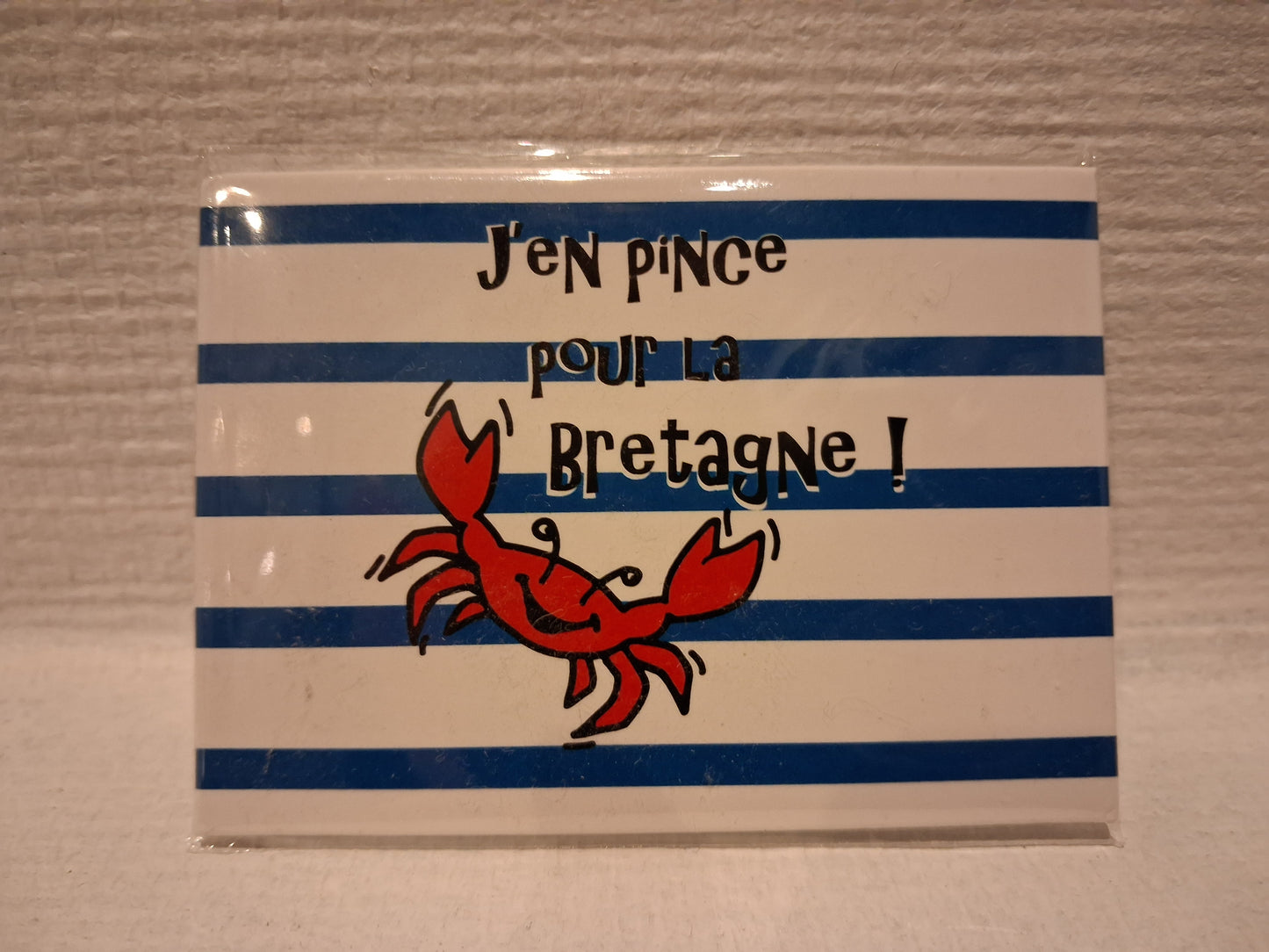 Magnet "J'en pince pour la Bretagne"