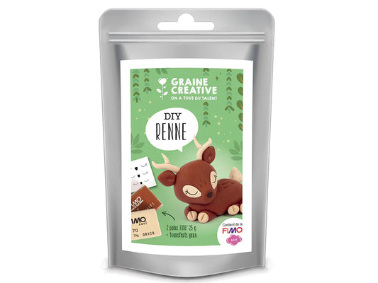 Mini-Kit Figurine FIMO - Renne