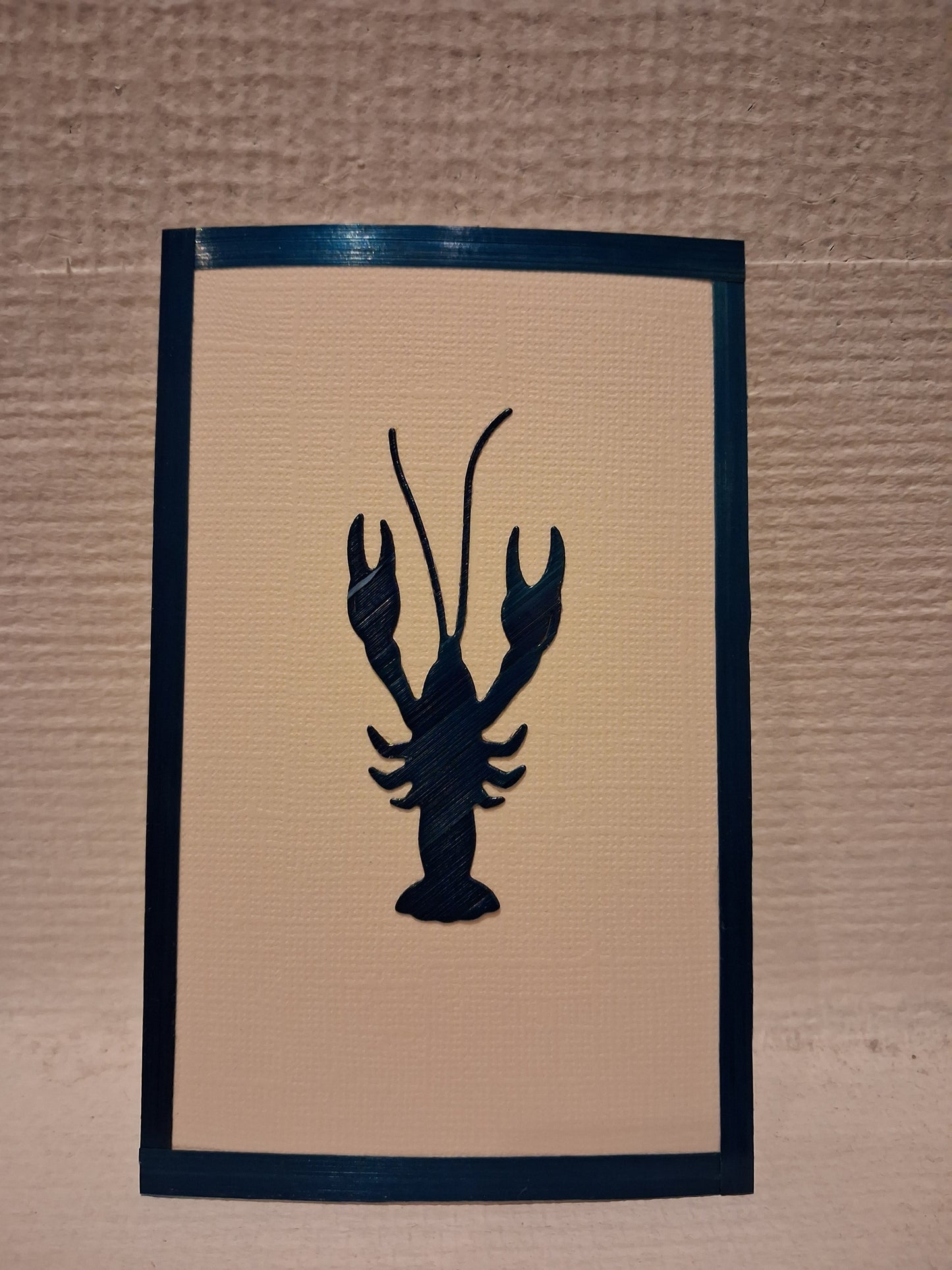 Carte Homard Bleu