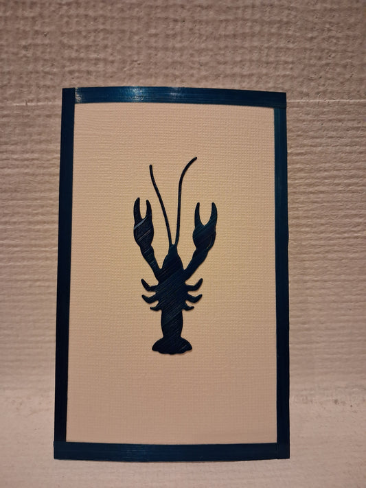 Carte Homard Bleu