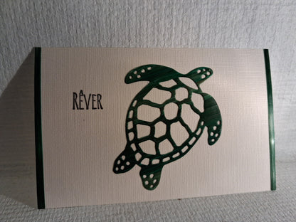 Carte Tortue verte