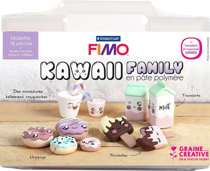 Mallette Kawaï pâte FIMO - Family