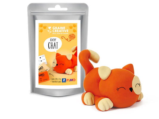 Mini-Kit Figurine FIMO - Chat