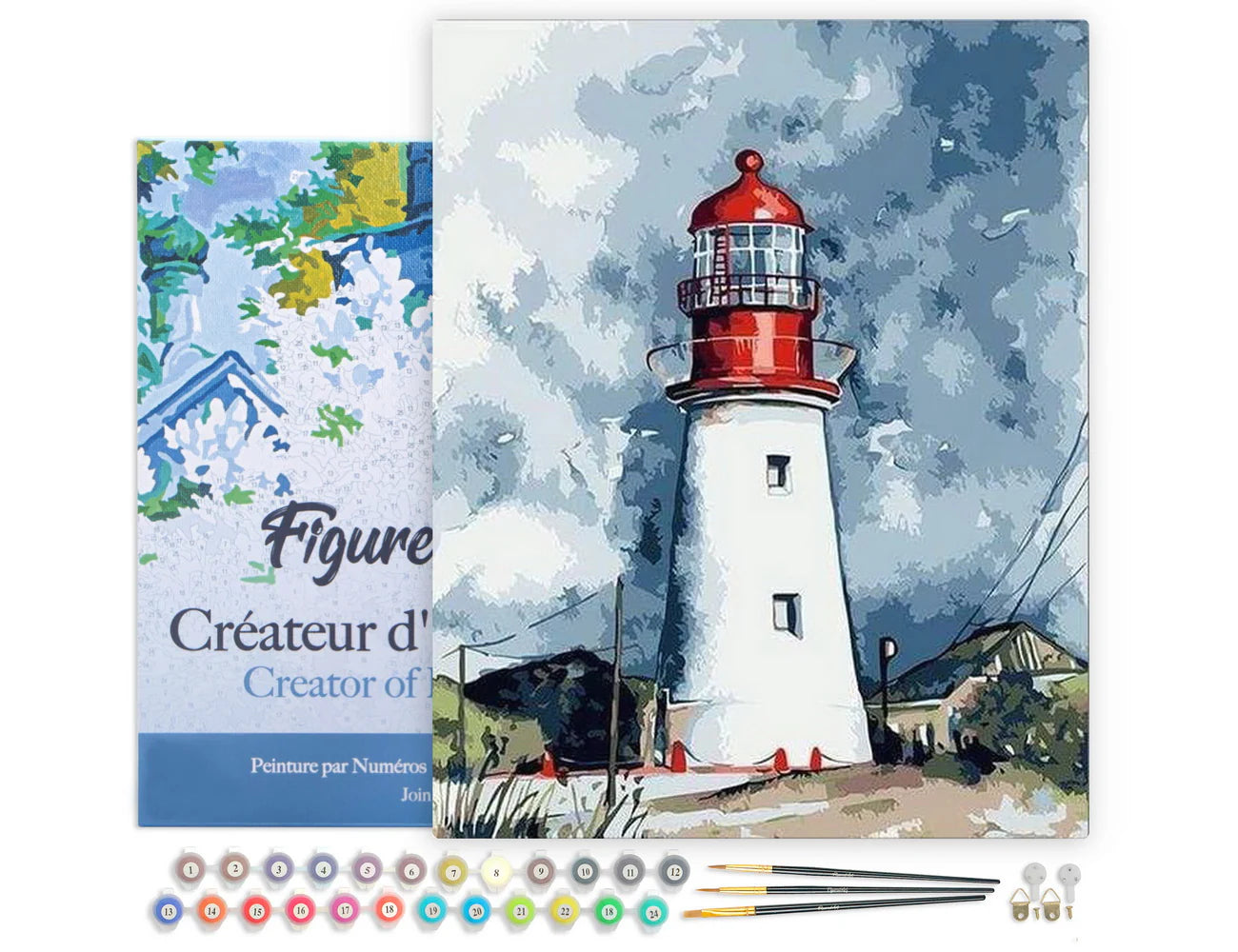 Peinture par numéro 40x50cm - Phare