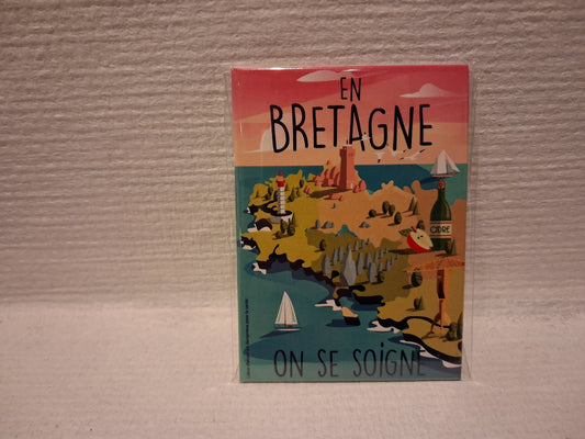 Magnet "En Bretagne, on se soigne"