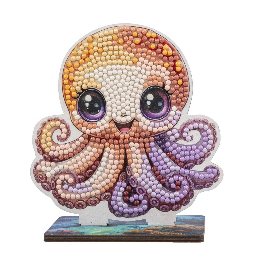 Figurine à diamanter - Bébé pieuvre