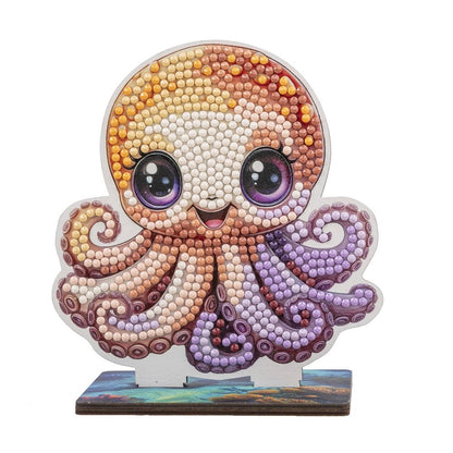Figurine à diamanter - Bébé pieuvre