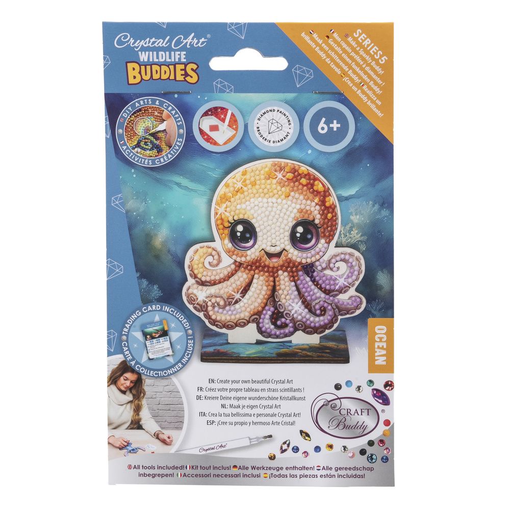 Figurine à diamanter - Bébé pieuvre