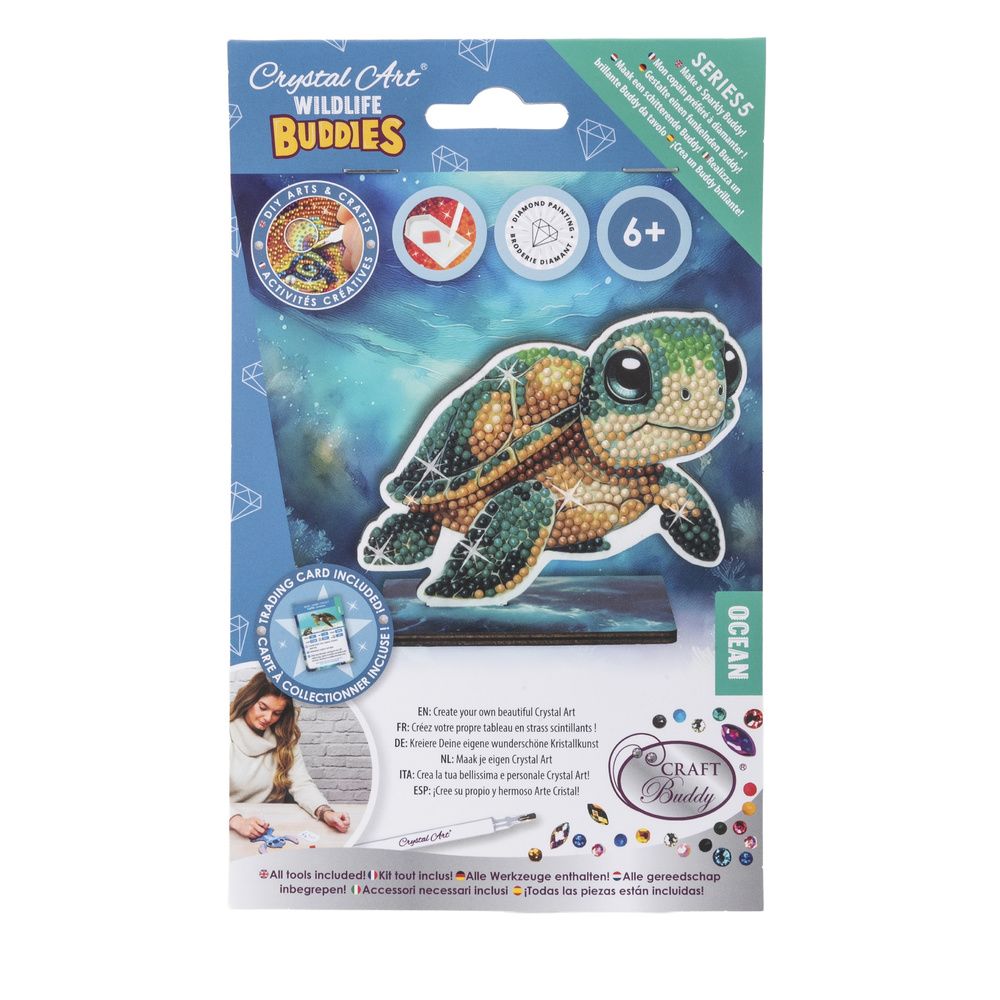 Figurine à diamanter - Jolie tortue