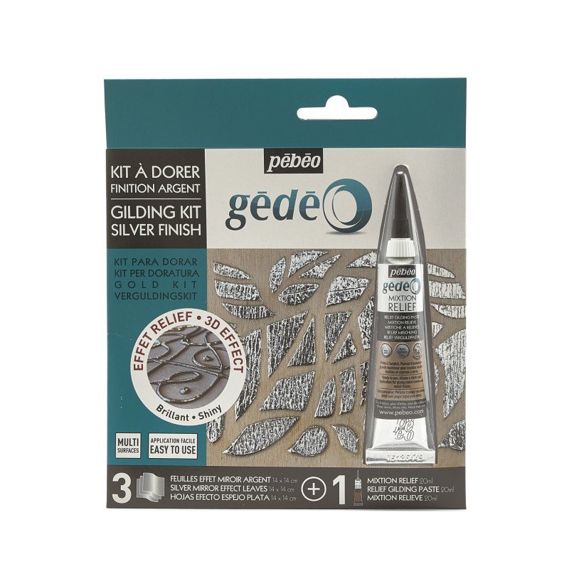 Kit à dorer Pebeo - Finition argent