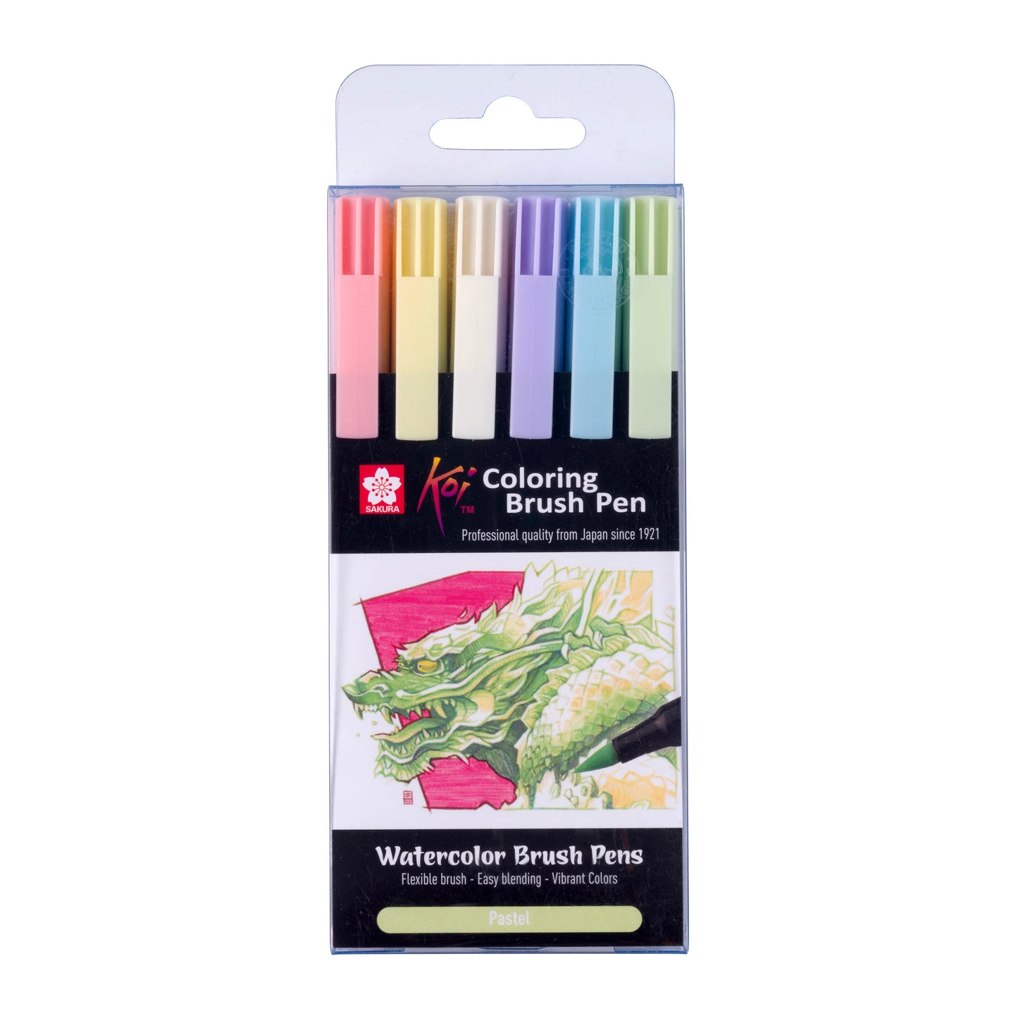 Feutres Koi pointe pinceau - Pastel