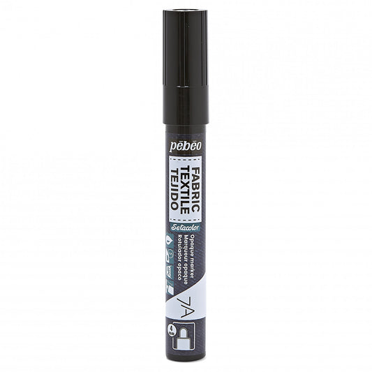 Marqueur peinture textile 4mm - Noir