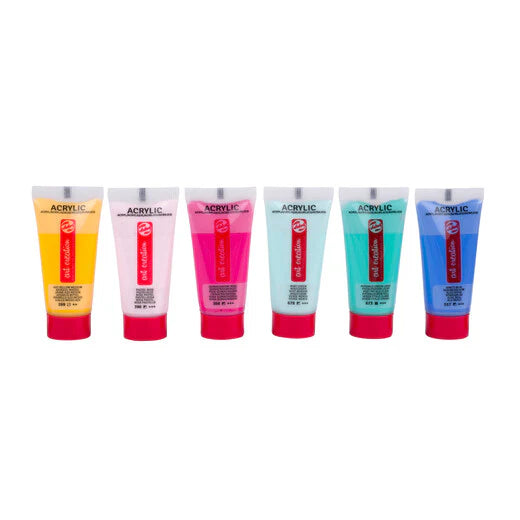 Peinture acrylique Royal Talens - Set de 6 x 12ml