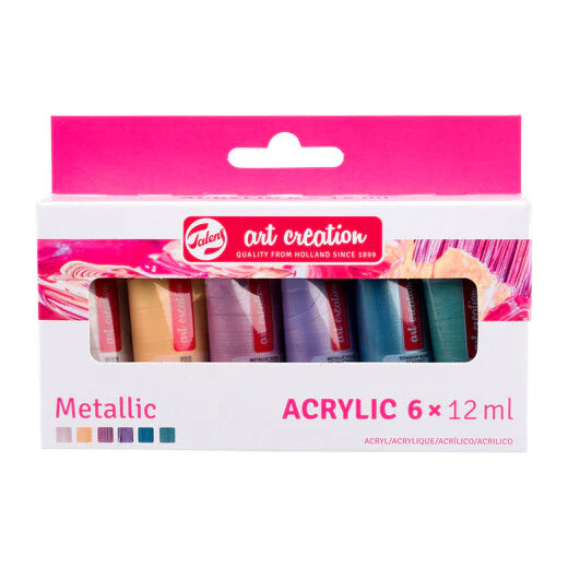 Peinture acrylique Royal Talens - Set de 6 x 12ml
