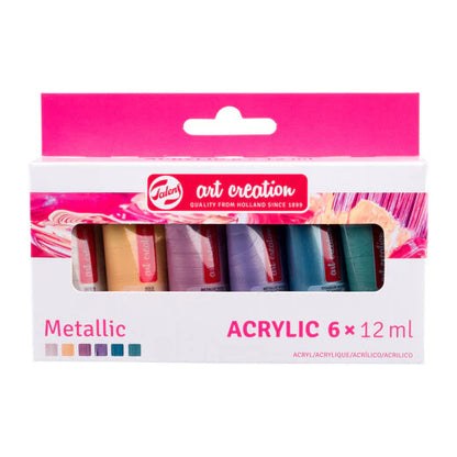 Peinture acrylique Royal Talens - Set de 6 x 12ml