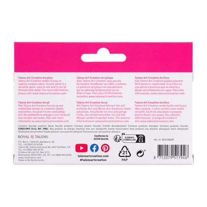 Peinture acrylique Royal Talens - Set de 6 x 12ml