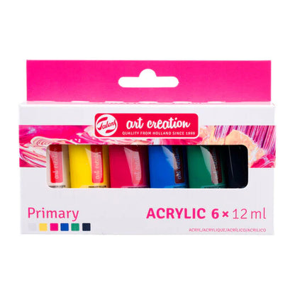 Peinture acrylique Royal Talens - Set de 6 x 12ml