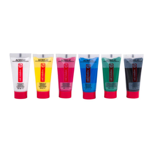 Peinture acrylique Royal Talens - Set de 6 x 12ml