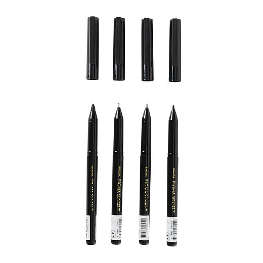 Set Manga de 4 marqueurs permanents