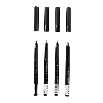 Set Manga de 4 marqueurs permanents