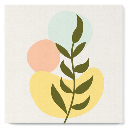 Peinture par numéro 20x20 - Plante minimaliste