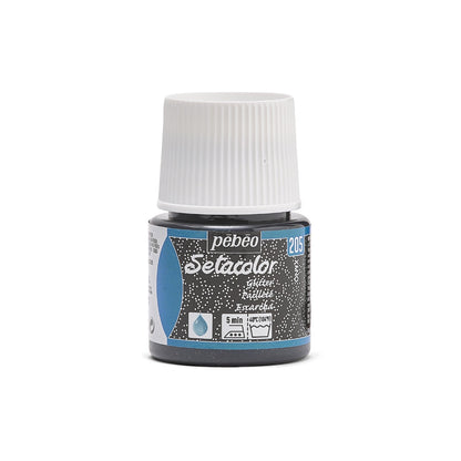 Peinture pailletée pour tissus clairs - 45ml