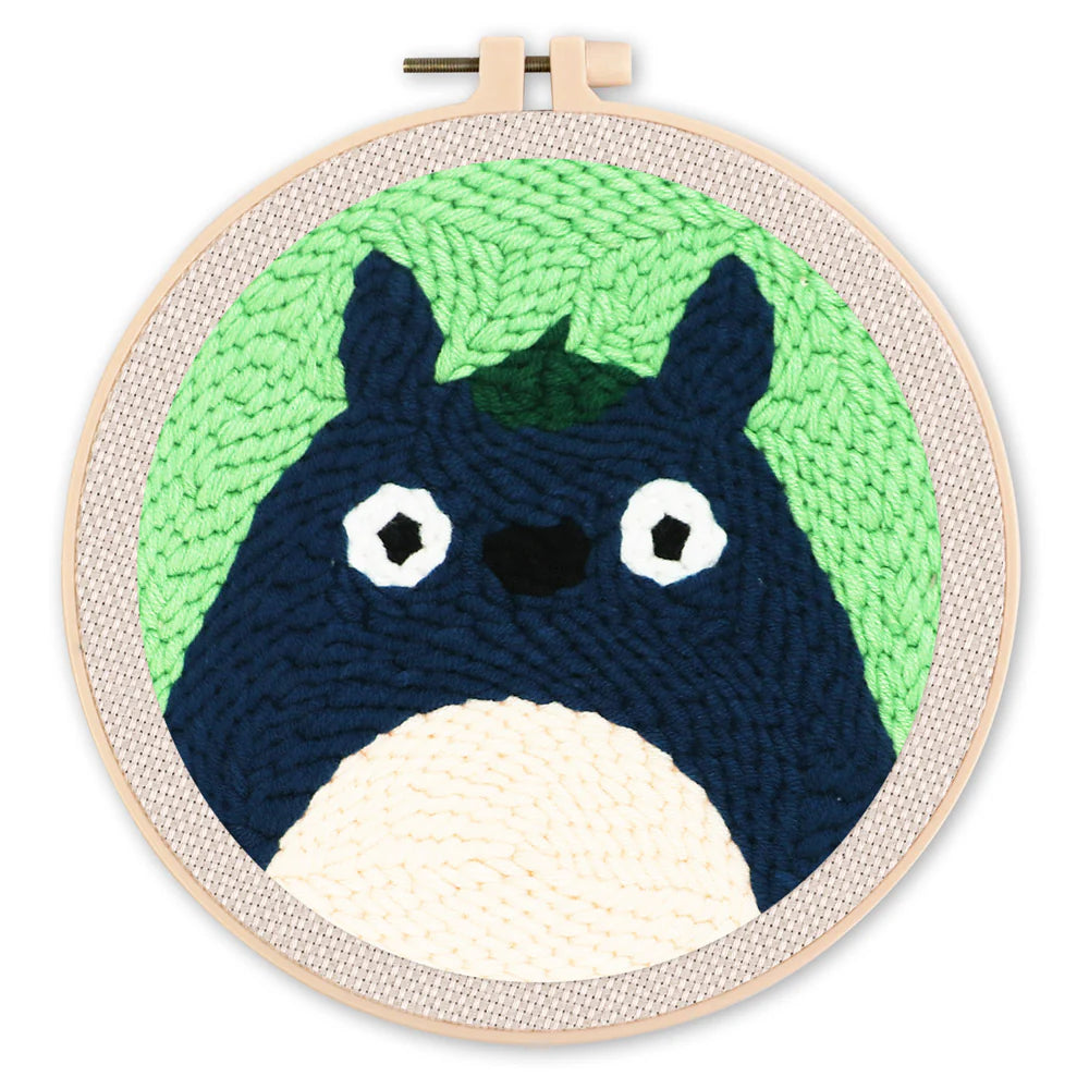 Kit de punch needle - Totoro
