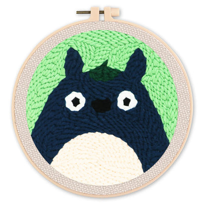 Kit de punch needle - Totoro