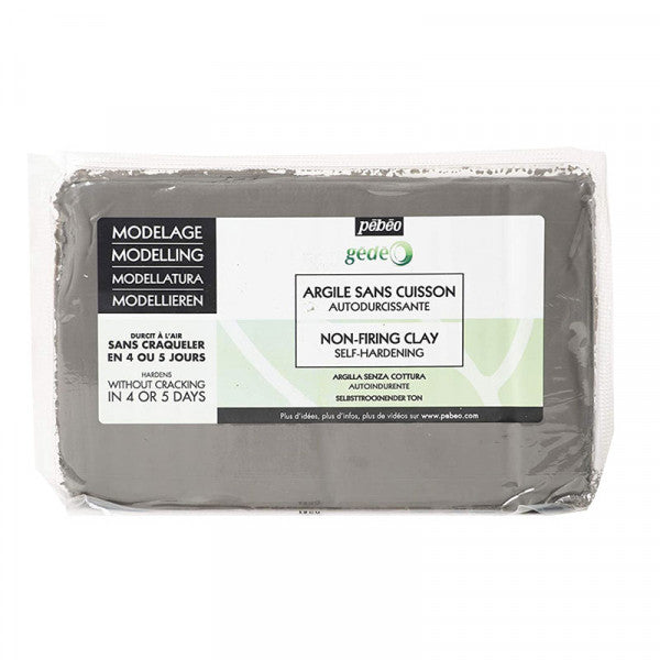 Argile autodurcissante Gedeo - gris béton