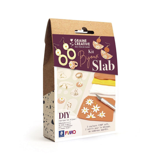 Kit pâte FIMO pour bijoux SLAB