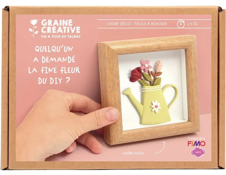 Kit cadre miniature FIMO - Arrosoir